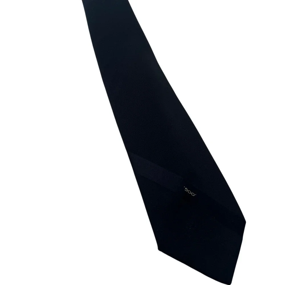 Botany 500 Men's Classic Interview Business Slim Neck Tie Silk Blend Navy Blue